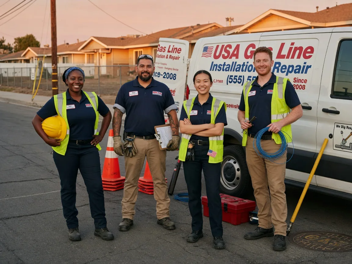 Gas Line Installation company in Saint John, WA
